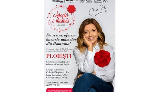 Eastern Foxes, echipa de robotică de la CNILC Ploiești, se alătură campaniei sociale „Adoptă o mamă”